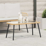 Coffee Table Brown and Black 90 x 45 x 43 cm 4108268
