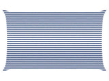 Sun Shade Sail Blue and White 5 x 4 m 100% Polyester Oxford 42031103