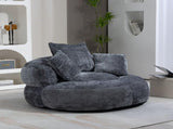 COOLMORE Lazy Sofa Durable Comfort Lounger High Back Bean Bag Chair Couch With Three Pillows for W2678P312245