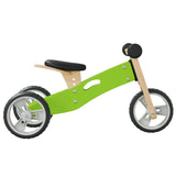 ZNTS Balance Bike for Children 2-in-1 Green 358353