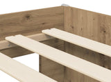 Kids'High Bed Frame 2 pcs Artisian Oak 193 x 96.1 x 68.5 cm 3422594