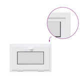 Basement Window RISOR 60x40 cm Tilt 2 Glazing White 4108334