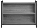Book Cabinet 80 x 33 x 80 cm Engineered Wood Grey Sonoma 8013899