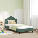 Children's Bed Frame with Headboard Sea Green 90 x 200 cm 42010962