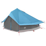 Tipi Tent with Roof Blue 800 x 800 x 430 cm Polyester and Steel 42028716