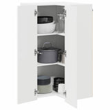 Wall Corner Cabinet PORTO White 57 x 57 x 100 cm 885515