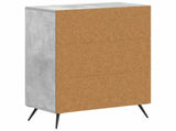 Bathroom Storage Cainet BREDA Concrete Grey 59.5 x 31 x 80 cm 897498