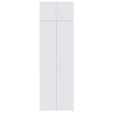 Storage Cabinet White 70x42.5x225 cm Engineered Wood 3281329