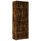 Highboard Smoked Oak 70x41x185 cm Engineered Wood 3281691