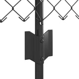 Fence and Post Grey 0.8 x 25 m Steel 3336275