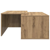 Coffee Table Set 2 pcs Artisan Oak Engineered Wood 8000267