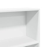 Bookcase White 80x24x176 cm Engineered Wood 857853