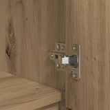 Cabinet with Drawer Artisan Oak 55.5x34x119.5 cm Engineered Wood 861651