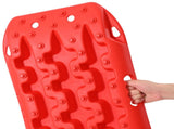 Traction Board 2 pcs Red 57.5 x 30.5 x 5.5 cm Reinforced Nylon 42040605