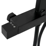 Dual Head Shower Set with Mixer and Hose Black Brass 4013454