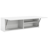 ZNTS Bathroom Wall Cabinet White 100x25x30 cm Engineered Wood 860094