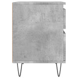 Bedside Cabinets 2 pcs Concrete Grey 40x35x50 cm Engineered Wood 830677