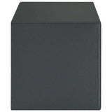 Safe Box with Lock Dark grey 31 x 20 x 20 cm Steel 42011314