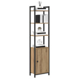 Book Cabinet Artisan Oak 40 x 24 x 161 cm Engineered Wood 883855
