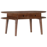 Coffee Table 100x50x46 cm Solid Acacia Wood 282873