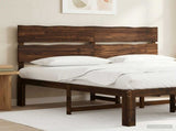 Live Edge Headboard ROSTOCK Dark Brown 180 cm Solid Acacia Wood 903281