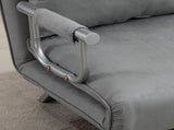 Two-Seater Click-Clack Sofa Bed - Light Grey T3398P330484
