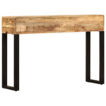 ZNTS Console Table 110x30x76 cm Solid Mango Wood 282761