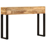 ZNTS Console Table 110x30x76 cm Solid Mango Wood 282761