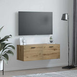 Wall-Mounted Cabinet Artisan Oak 100 x 36.5 x 35 cm 879571