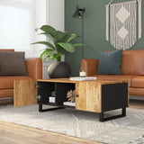 Coffee Table 100x54x40 cm Solid Wood Mango&Engineered Wood 351950