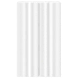 TV Wall Cabinet White 59.5 x 31 x 100 cm Engineered Wood 892369