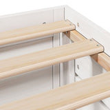 Bed Frame without Mattress with Drawers White 90x200 cm Solid Wood Pine 3308814