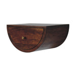 Chestnut Crescent Floating Bedside IN3543