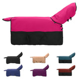 Horse Blanket Pink and Black 165 cm Polyester 42013156