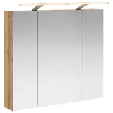 Bathroom Mirror Cabinet Artisan Oak 80 x 14.5 x 70 cm 889118