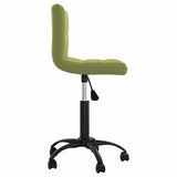 Swivel Office Chair Light Green Velvet 334358