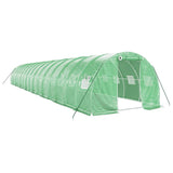 Greenhouse with Steel Frame Green 48 m 16x3x2 m 3188045