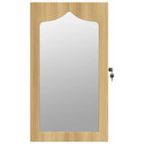Mirror Jewellery Cabinet Wall Mounted 37.5x10x67 cm 353222