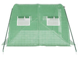 Greenhouse with Steel Frame Green 8 m 4x2x2 m 364081