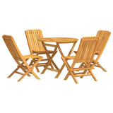 Garden Dining Set Teak Solid teak wood Medium Collapsible 3155018