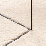 Rug HUARTE Short Pile Soft and Washable Beige 160 cm 375030