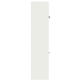 Storage Cabinet 2 pcs White 90 x 40 x 175 cm Steel Lockable 3438722