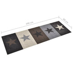 Kitchen Carpet Washable Stars 60x300 cm 315963