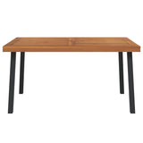 Garden Table 150x90x75 cm Solid Wood Acacia 319523