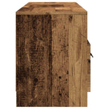TV Cabinet Old Wood 150x33.5x45 cm Engineered Wood 856852