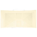 Paper Bags 250 pcs with Handles Yellow 32x17x44 cm 4101790