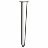 hairpin legs for console tables for Console Table 4 pcs Anthracite 72 cm Solid Steel 4012446