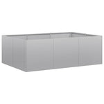 ZNTS Planter 120x80x40 cm Galvanised Steel 860750