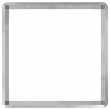 Snail Fences 8 pcs Silver Galvanised Steel 874880