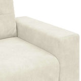 Sofa Cream 160 x 77 x 82 cm Fabric 4105118